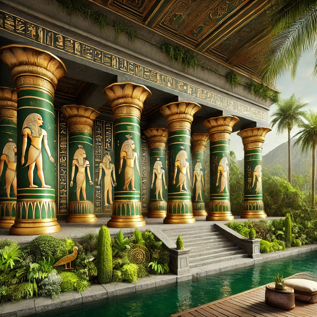 Tropical Egyptian Structure