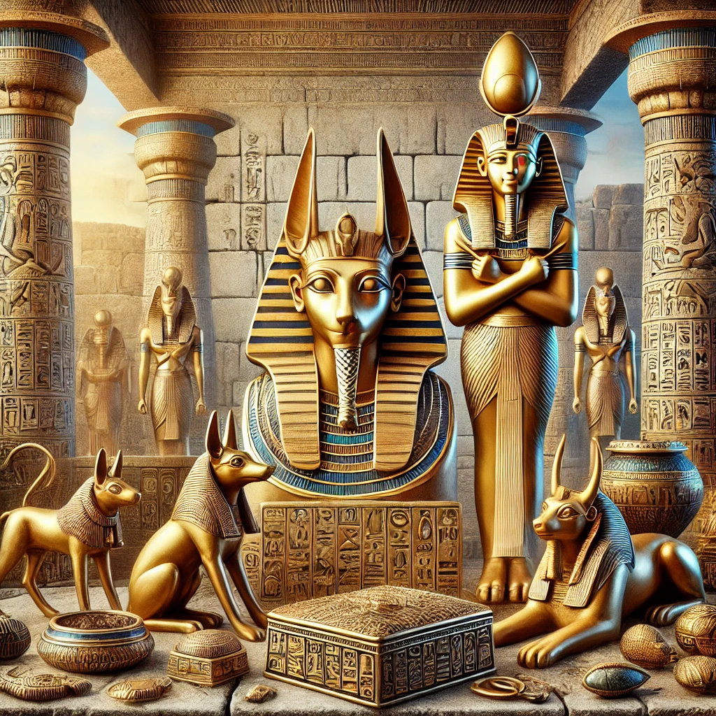 Egyptian Artifacts and gods