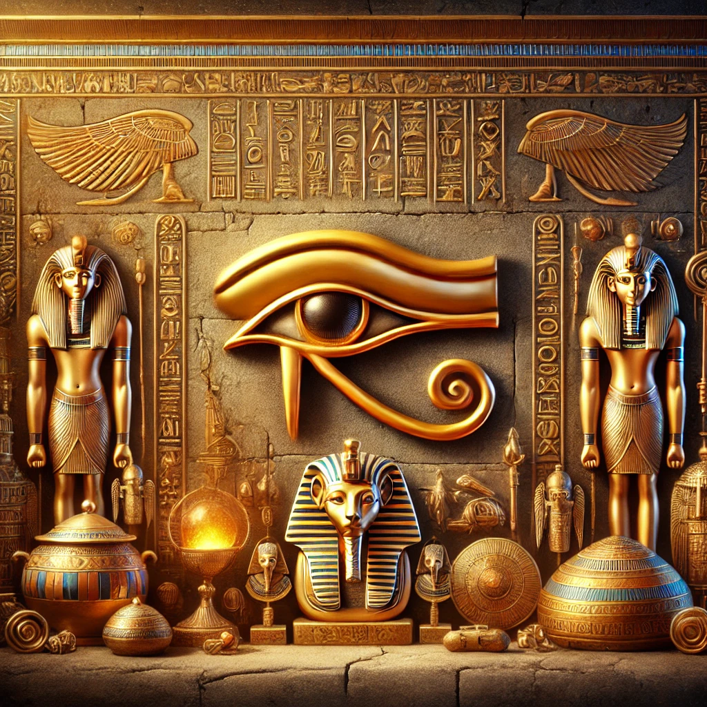 Eye of Horus and Egyptian Artifacts